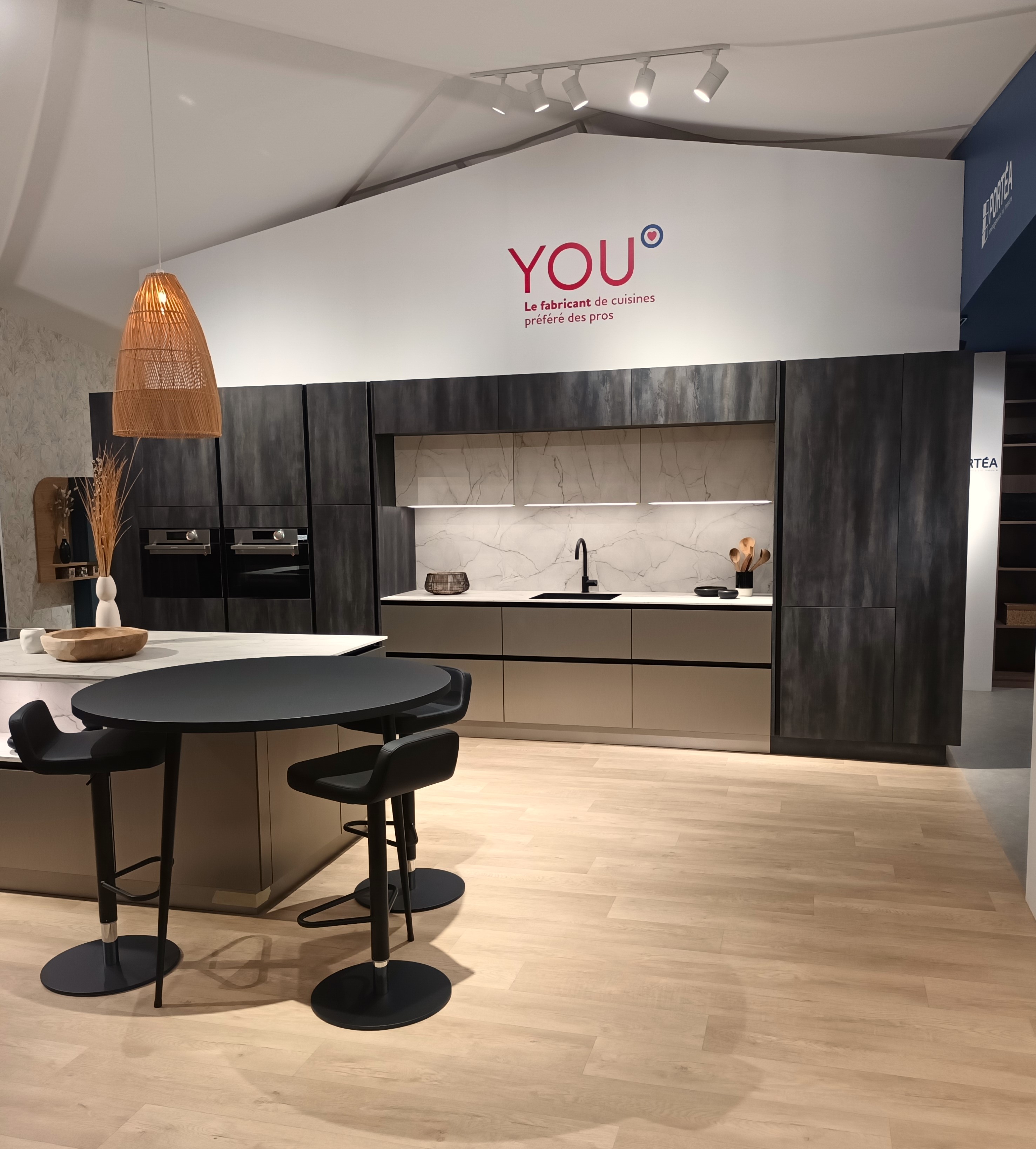 Cuisine moderne avec ilot