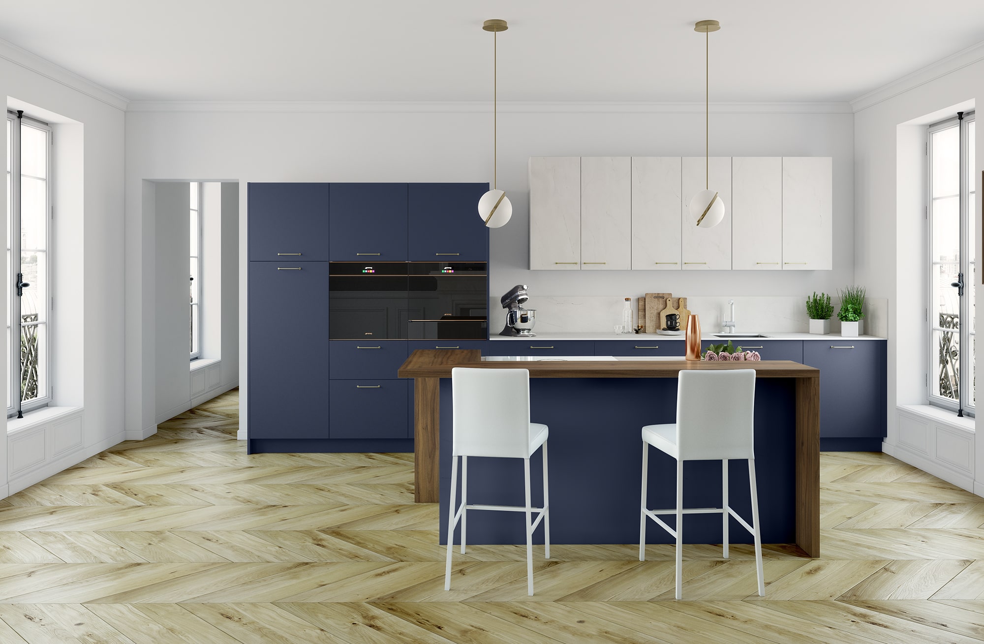 Cuisine bleue