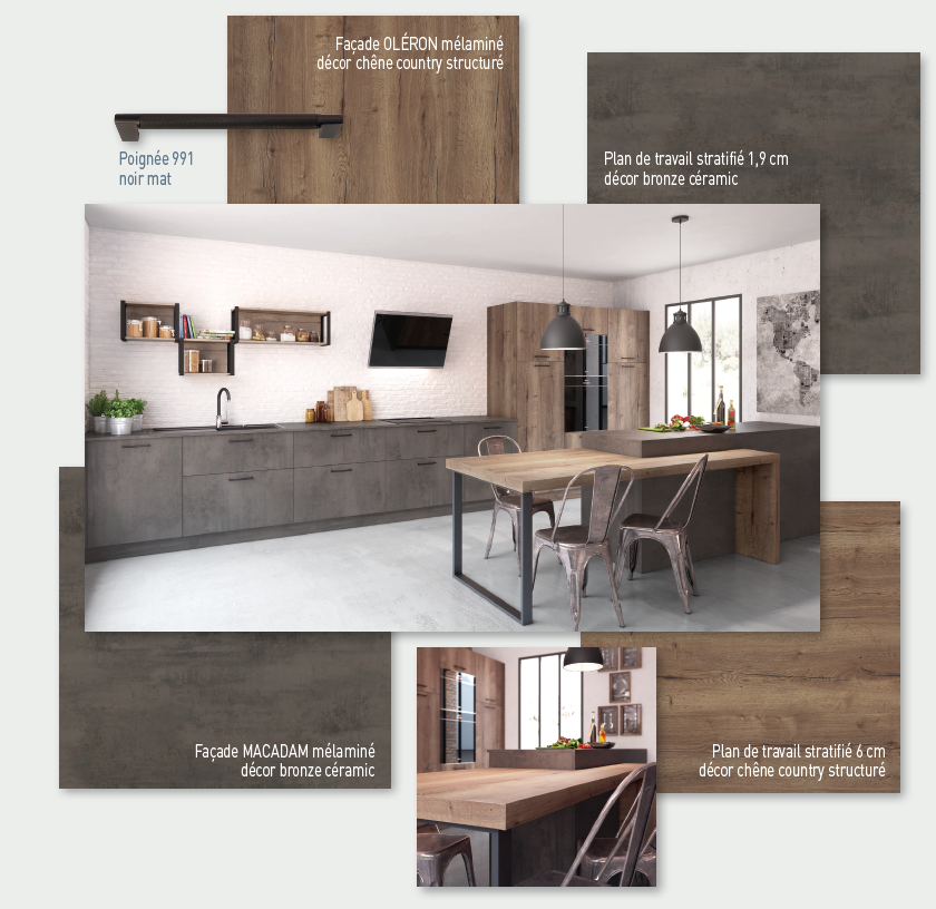 Cuisine moderne industrielle