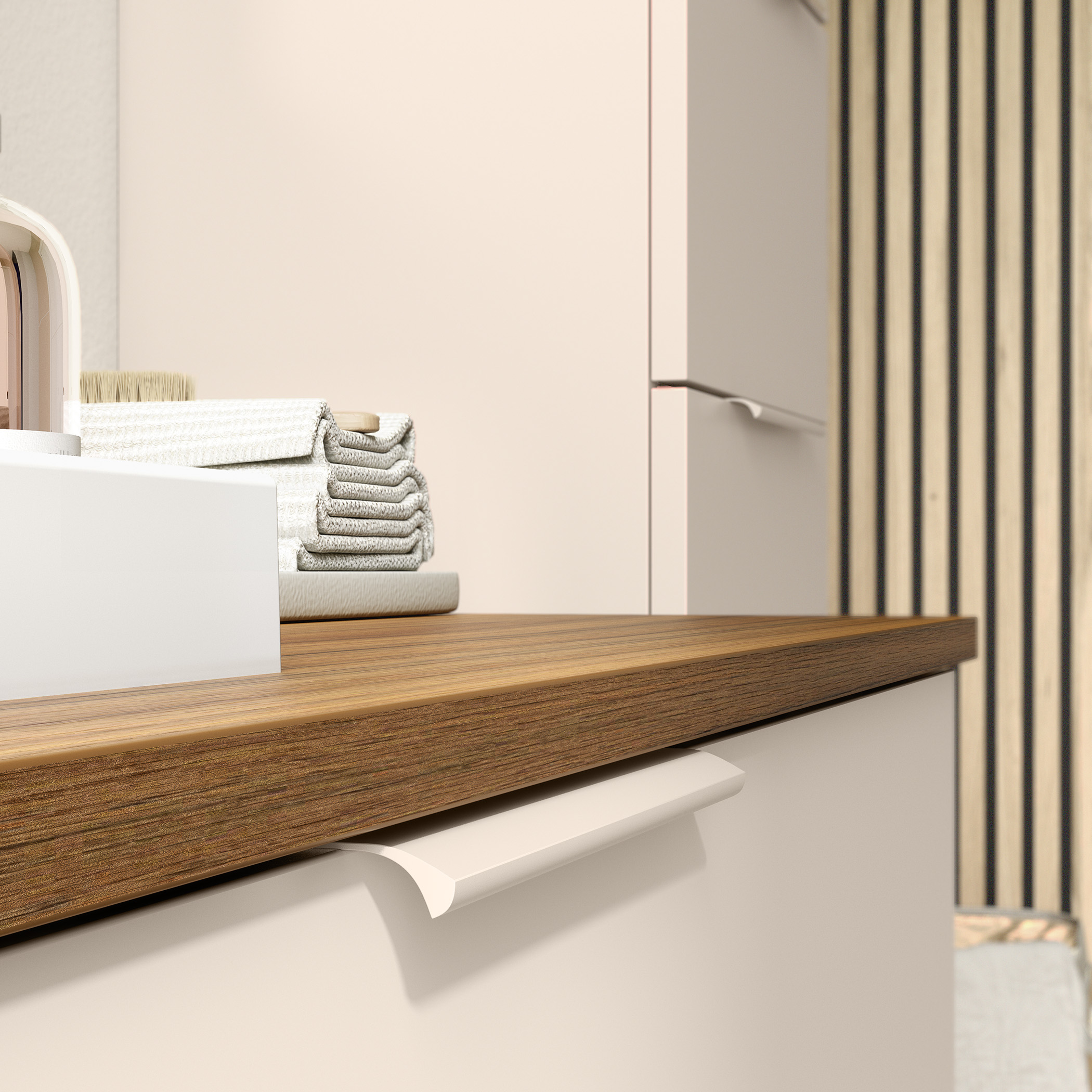 salle de bain beige