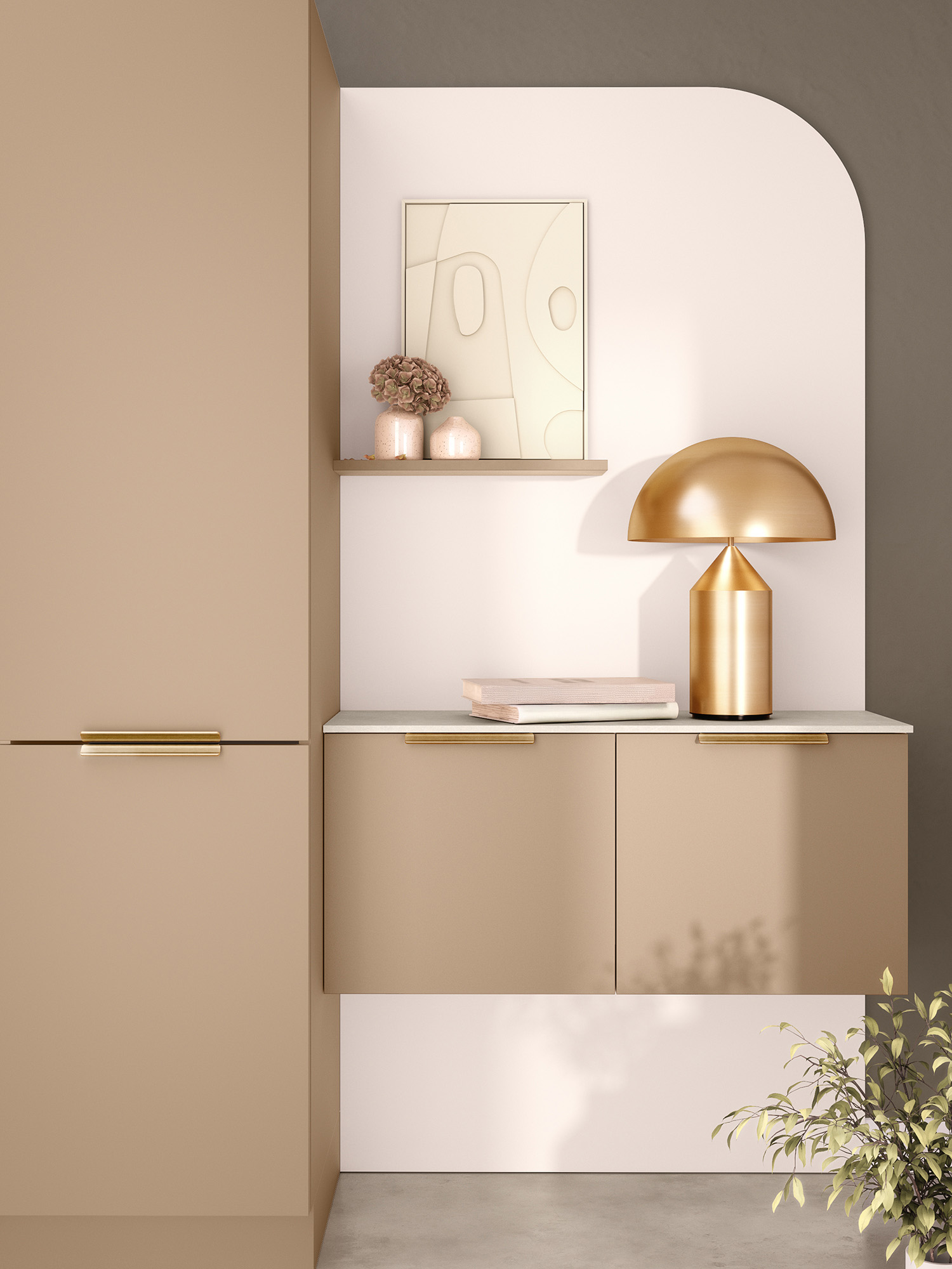 cuisine beige