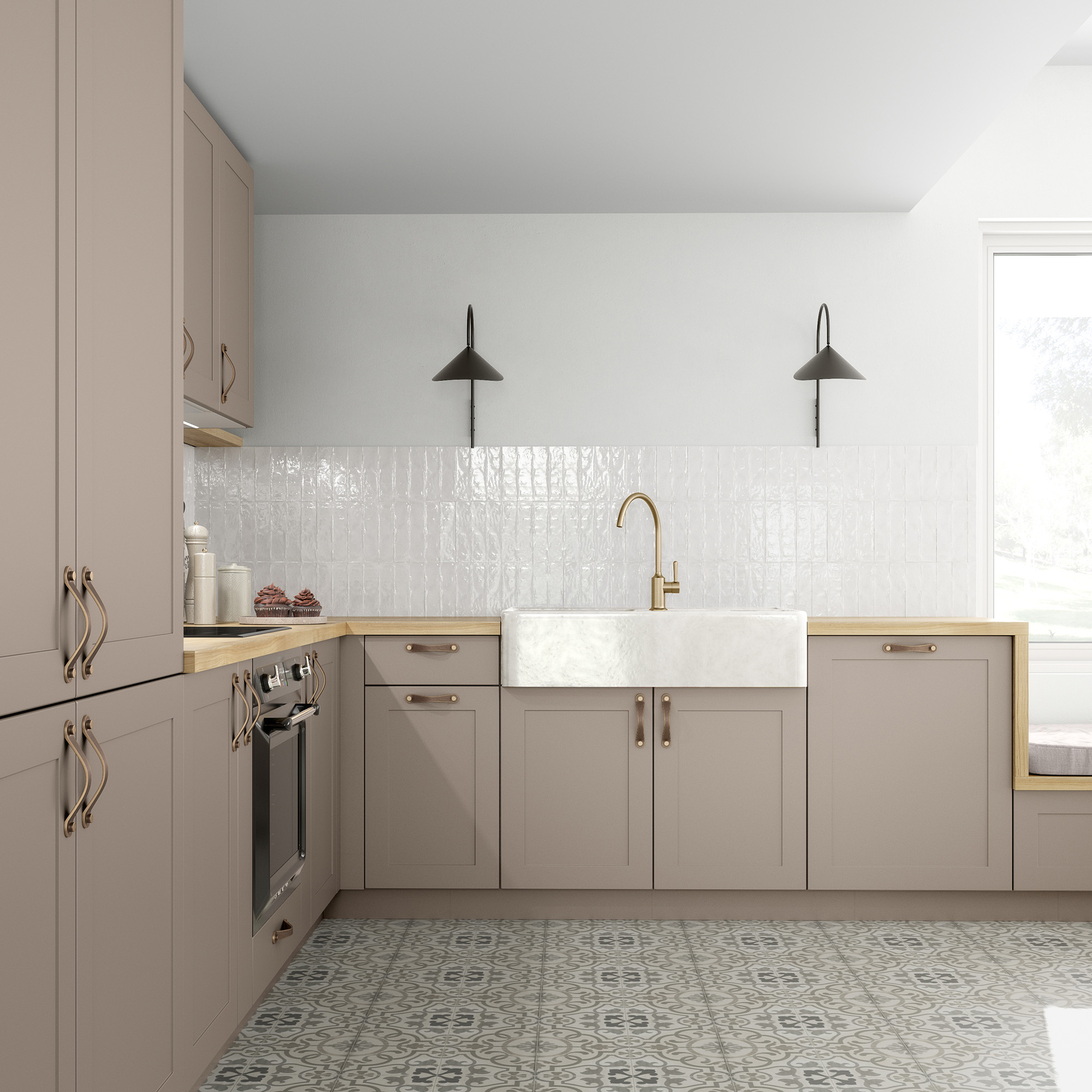 cuisine grise vintage