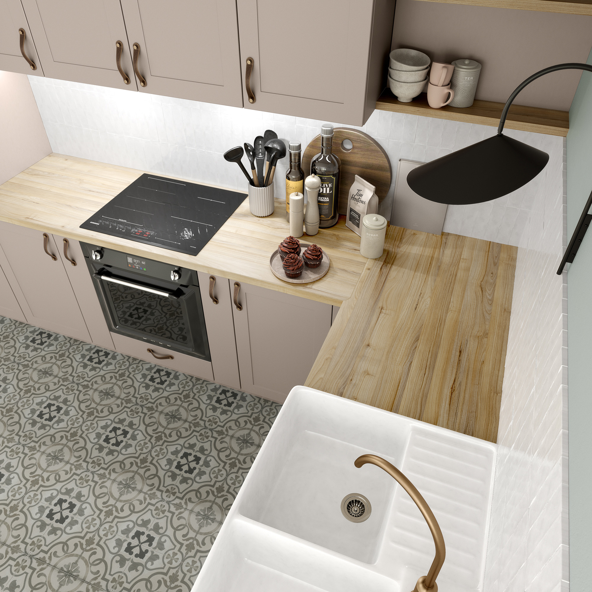 plan de travail bois