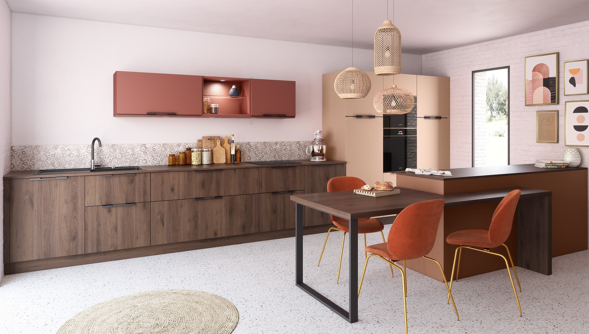 Cuisine terracotta