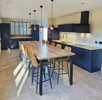 Cuisine bleue 