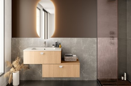 Salle de bain bois