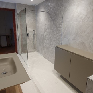 Salle de bain argile