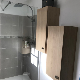 Salle de bain bois