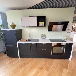 Cuisine en bois noire