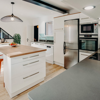 Cuisine blanche moderne