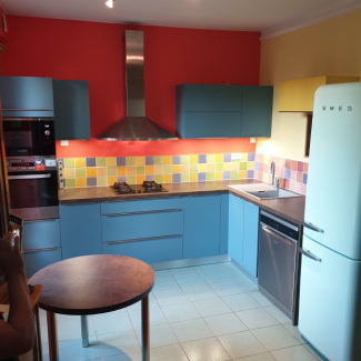 Cuisine bleue 