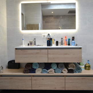 Salle de bain bois