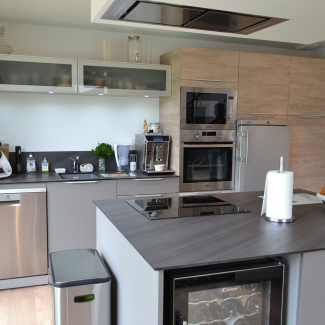 Cuisine moderne grise