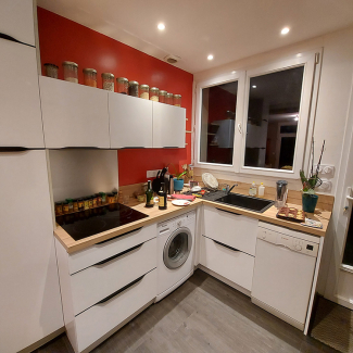 Petite cuisine blanche