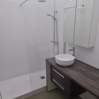 Salle de bain bois