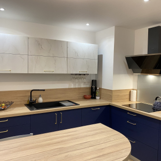 Cuisine bleue 