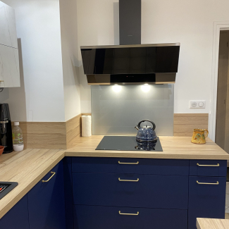 Cuisine bleue 