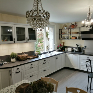 Cuisine traditionnelle blanche