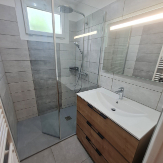 Salle de bain en bois