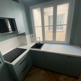 Petite cuisine bleue