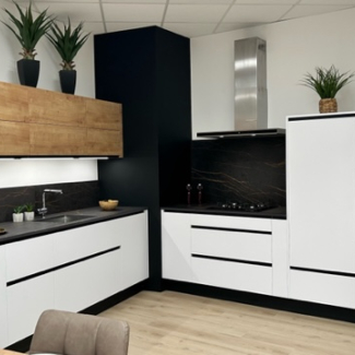 Cuisine blanche en L