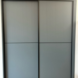 Portes coulissantes grise