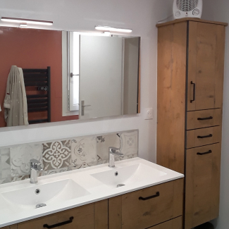 Salle de bain bois