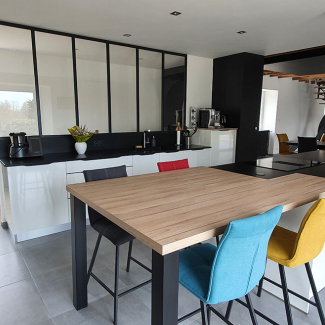 Cuisine moderne blanc