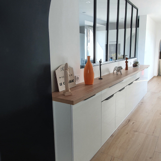 Cuisine blanche moderne