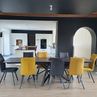 Cuisine moderne blanche