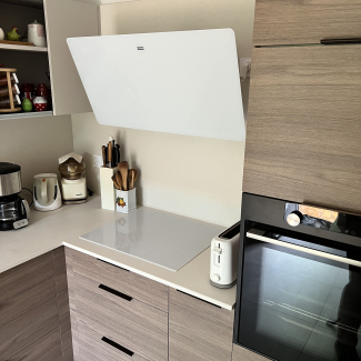 Cuisine blanc et bois