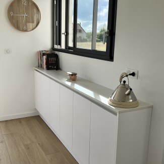Meuble salon blanche 