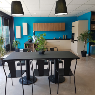 Cuisine conçue par le cuisiniste RB Cuisines et Bains en Ile et Vilaine