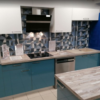 cuisine bleue