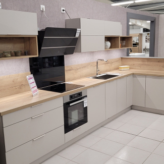 Cuisine blanche en L