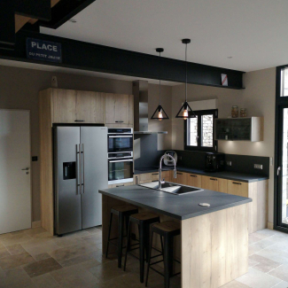 Cuisine moderne en bois