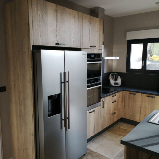 Cuisine moderne en bois
