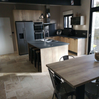 Cuisine moderne en bois