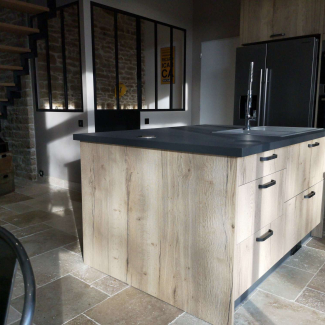 Cuisine moderne en bois
